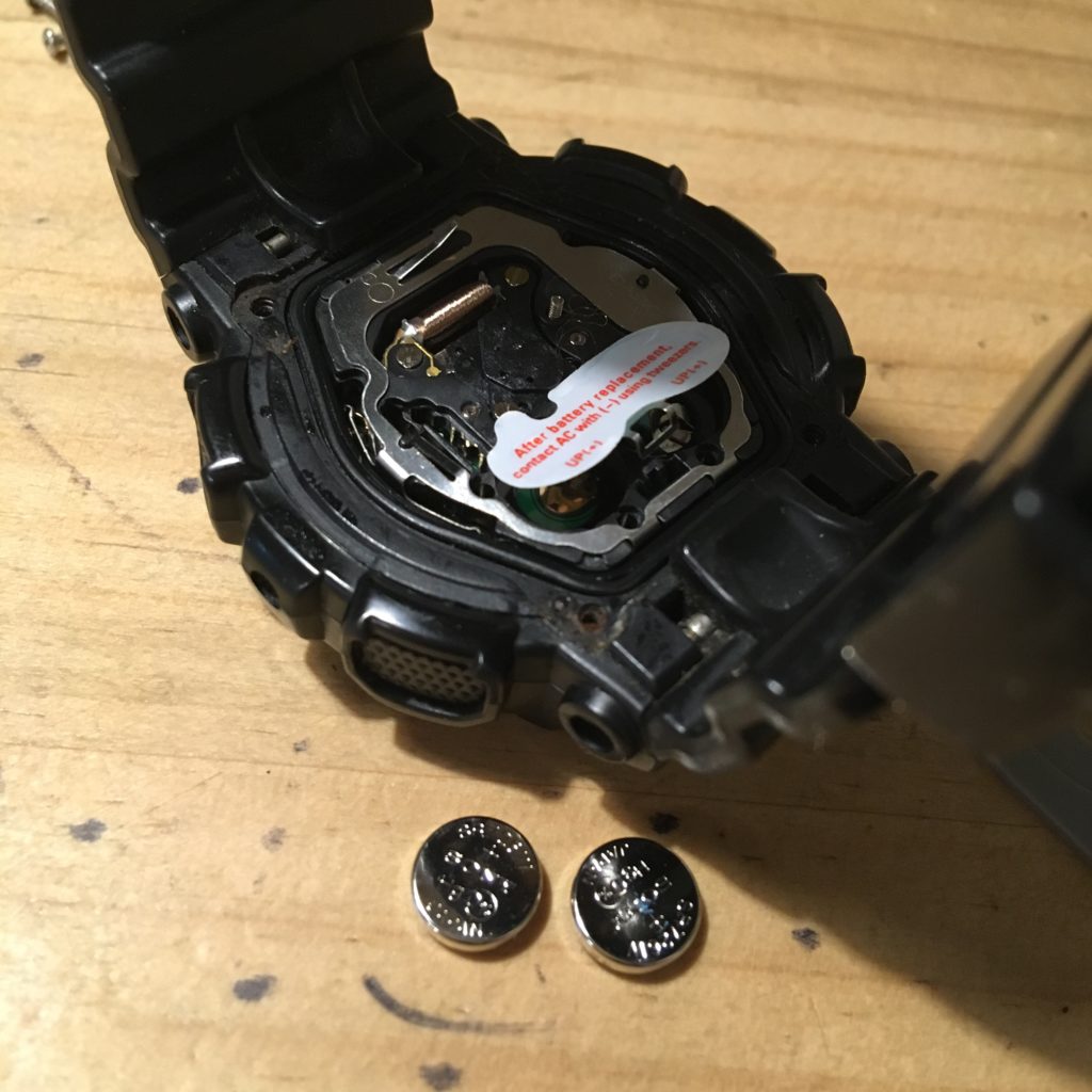 ショック 電池 交換 g デジタル時計の電池交換方法